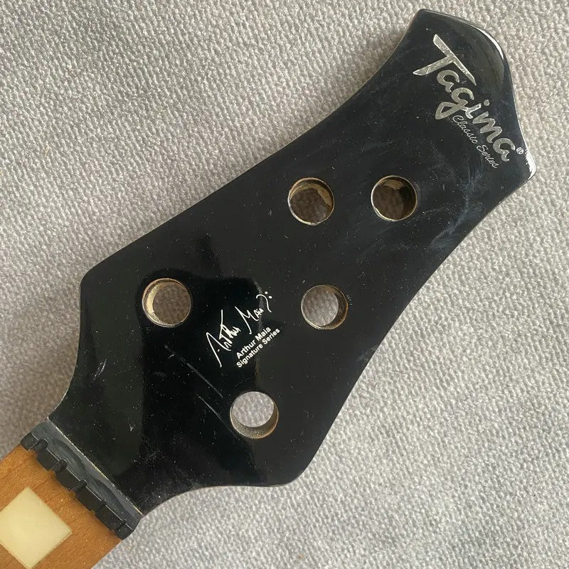 5 String Electric Bass Basswood Body with Maple Neck