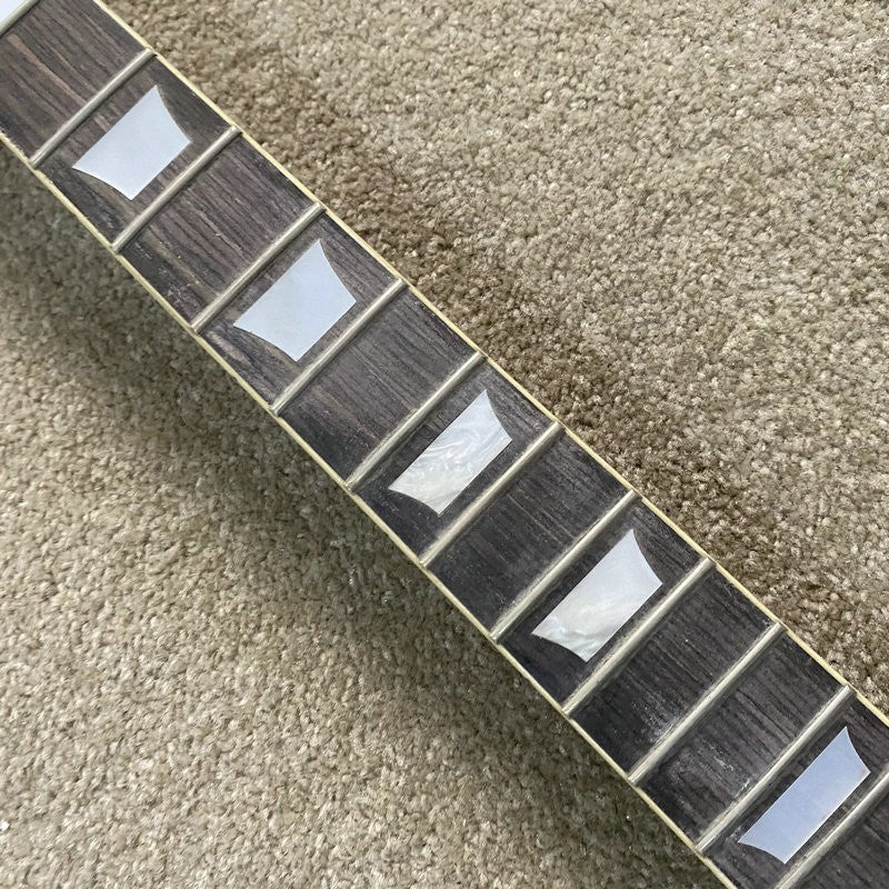 Black Maple Wood Guitar Neck, Rosewood Fingerboard 22 Frets Fit LP Les