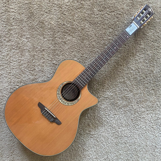 Luna 40' Classical Guitar, Cedar Top Body, Mahogany Neck, Rosewood Fin
