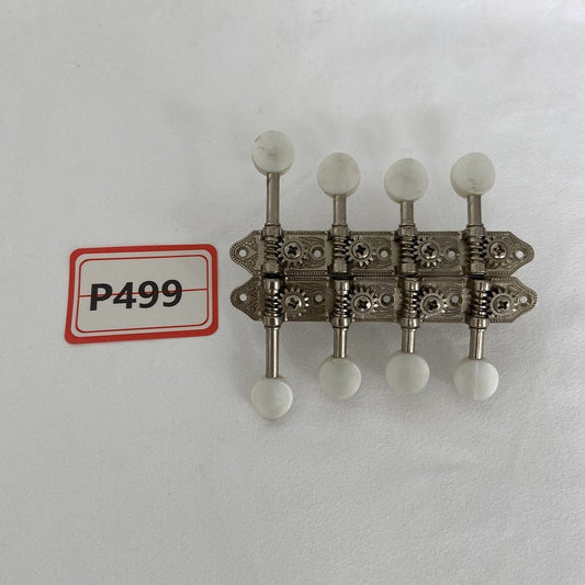 Nickel 8 String Mandolin 4R4L Tuning Pegs Machine Heads Keys Set