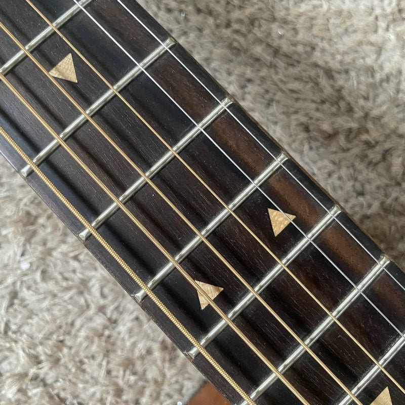 Luna Vintage Acoustic Guitar, Pine Top Body, Mahogany Neck, Rosewood F