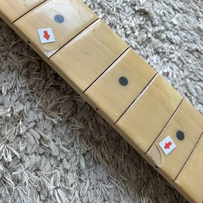 Maple Guitar Neck, 21 Frets Fingerboard Fretboard