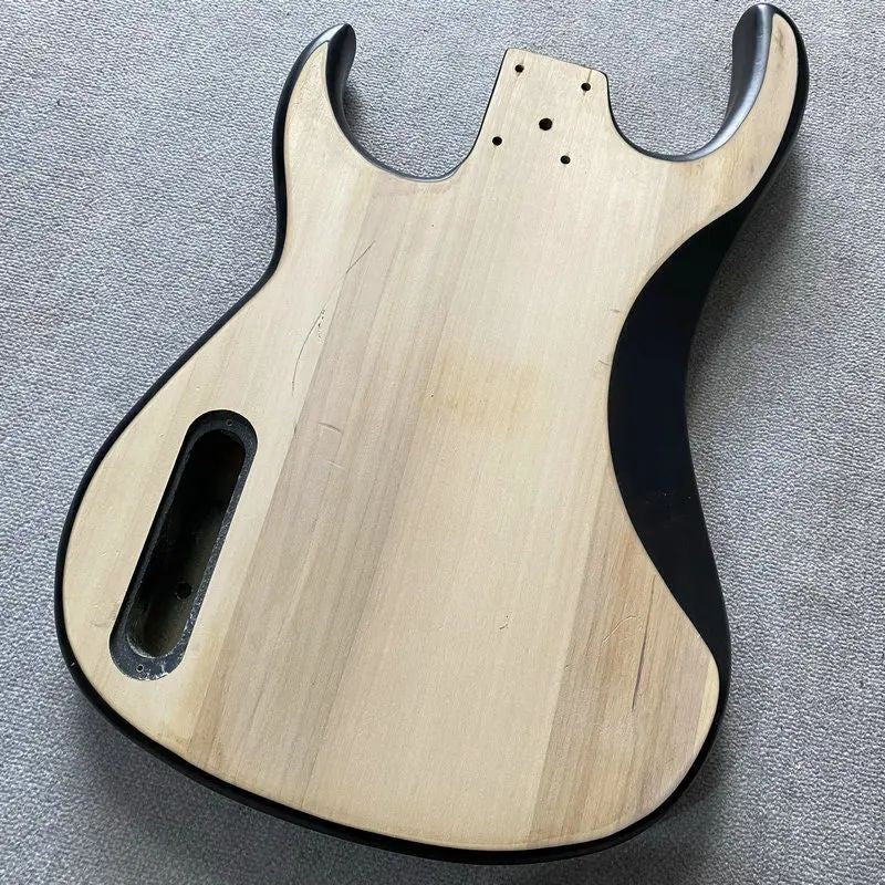 Solid Basswood Electric Bass Guitar Body DIY Project