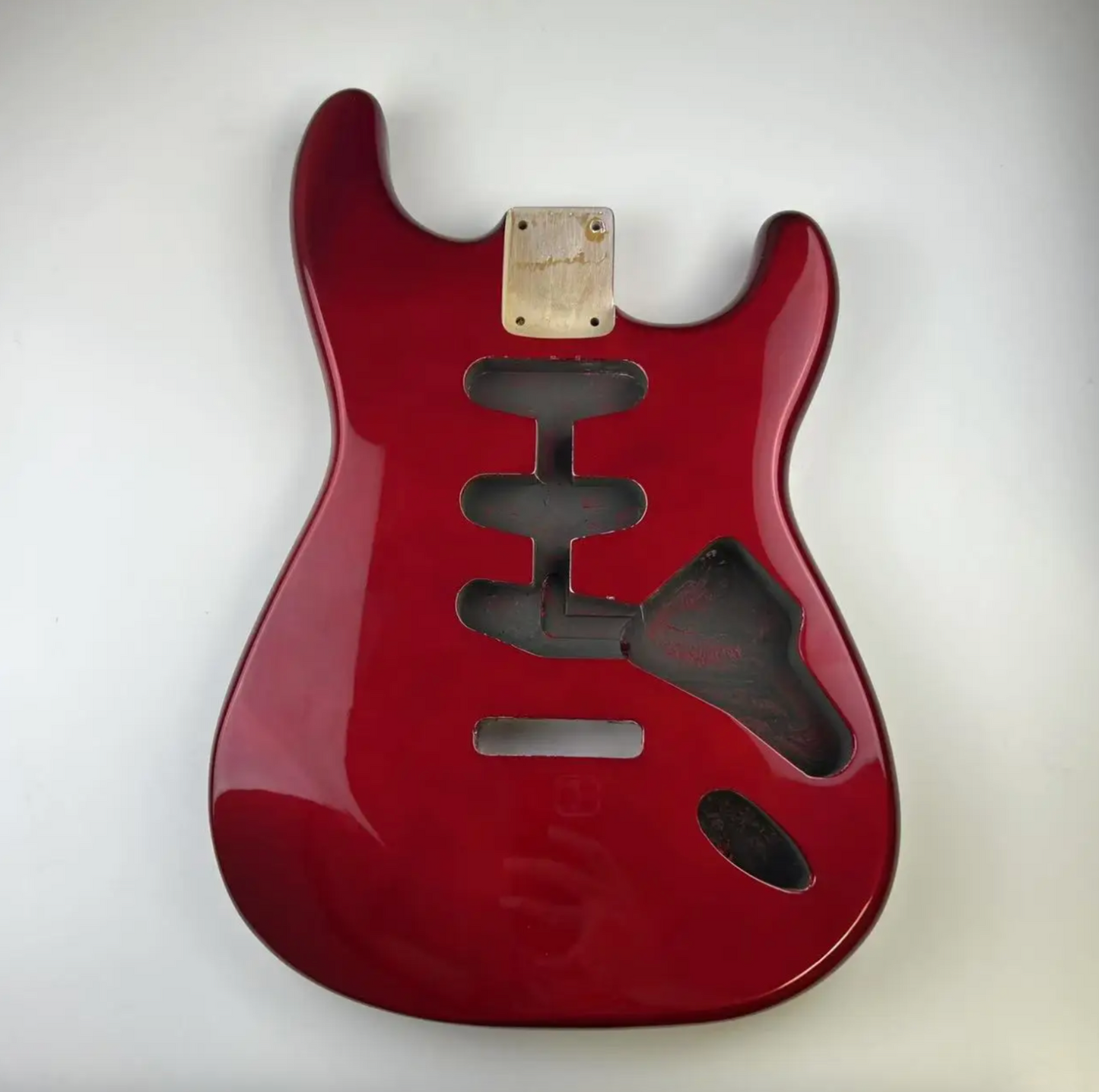 Metallic Red Alder Wood Guitar Body Fit Stratocaster ST