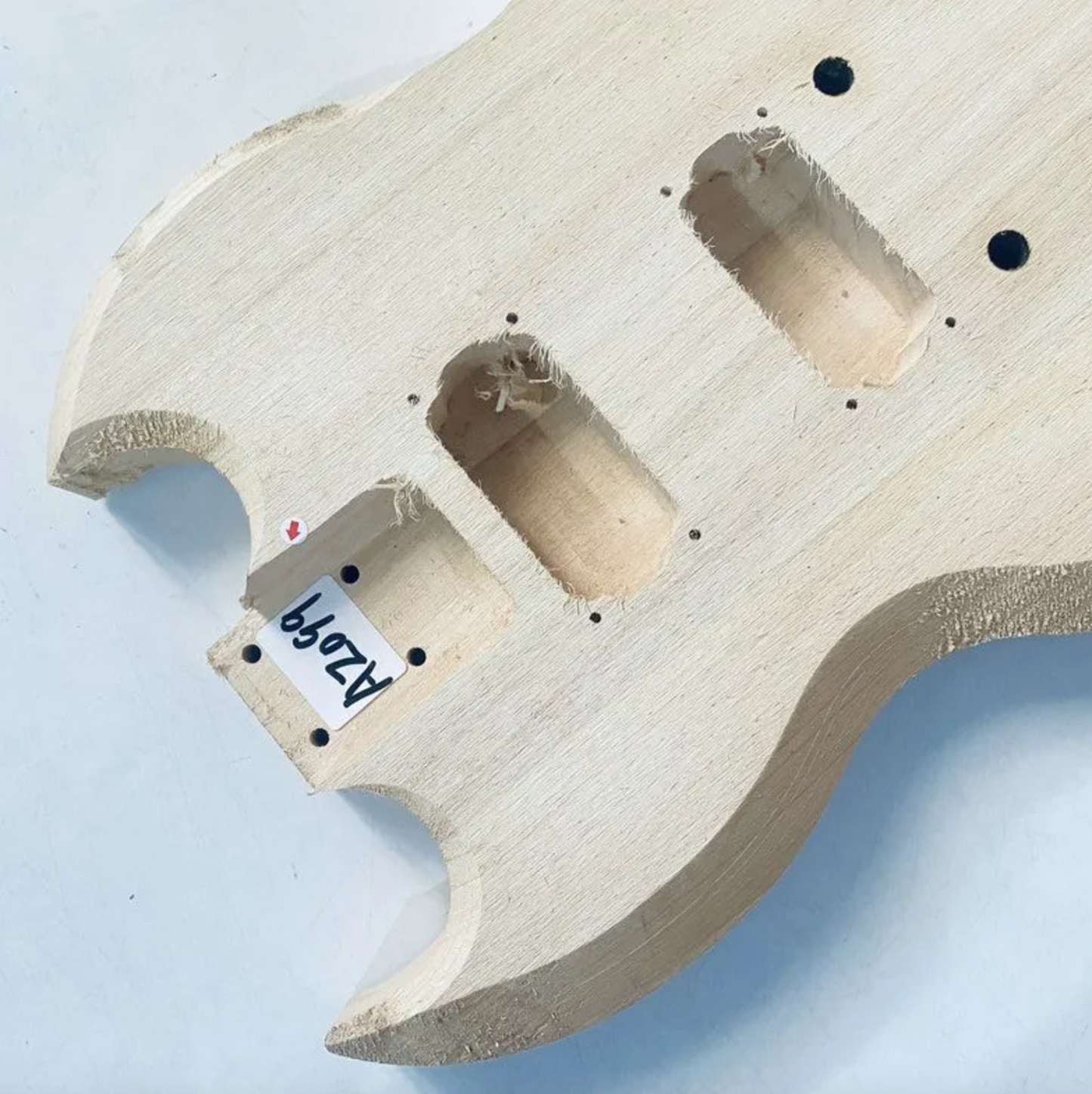 Basswood Unfinished Guitar Body Fit SG Guitars