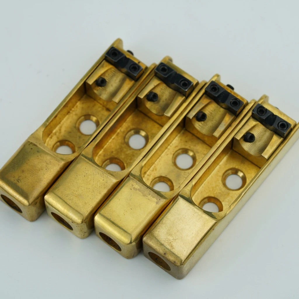 Copper Materiel 4 String Electric Bass Single String Individual Saddle