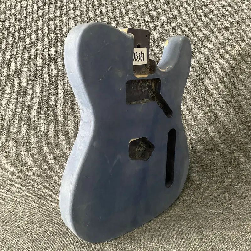 Blue Basswood Single Cut Guitar Body Fit Telecaster Tele