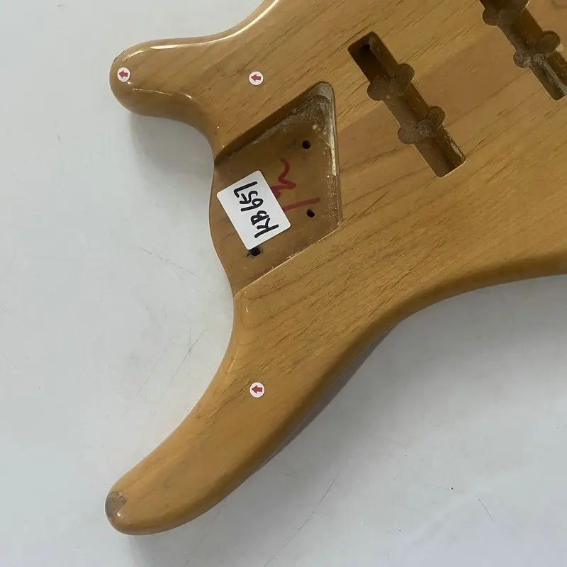 Glossy Finish Alder Wood Bass Guitar Body