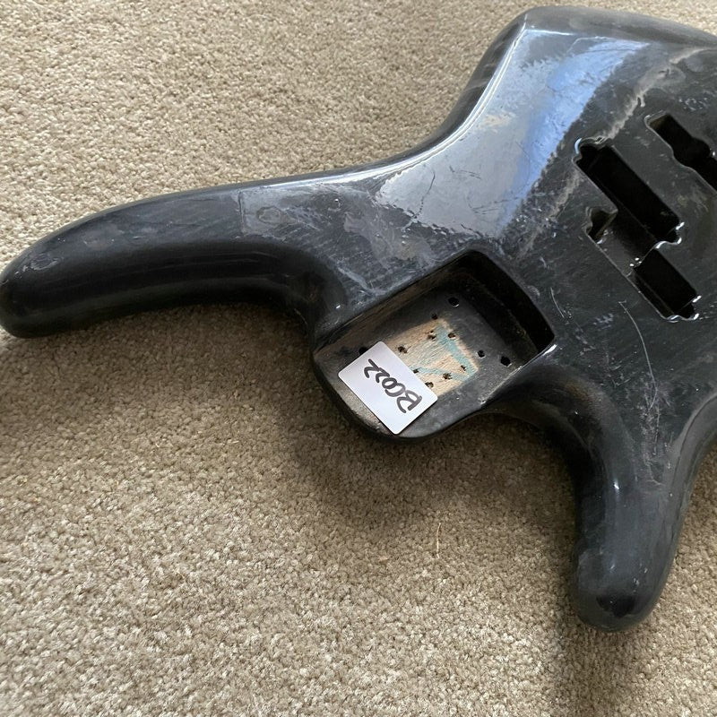 Black Lefty 4 String Bass Basswood Body