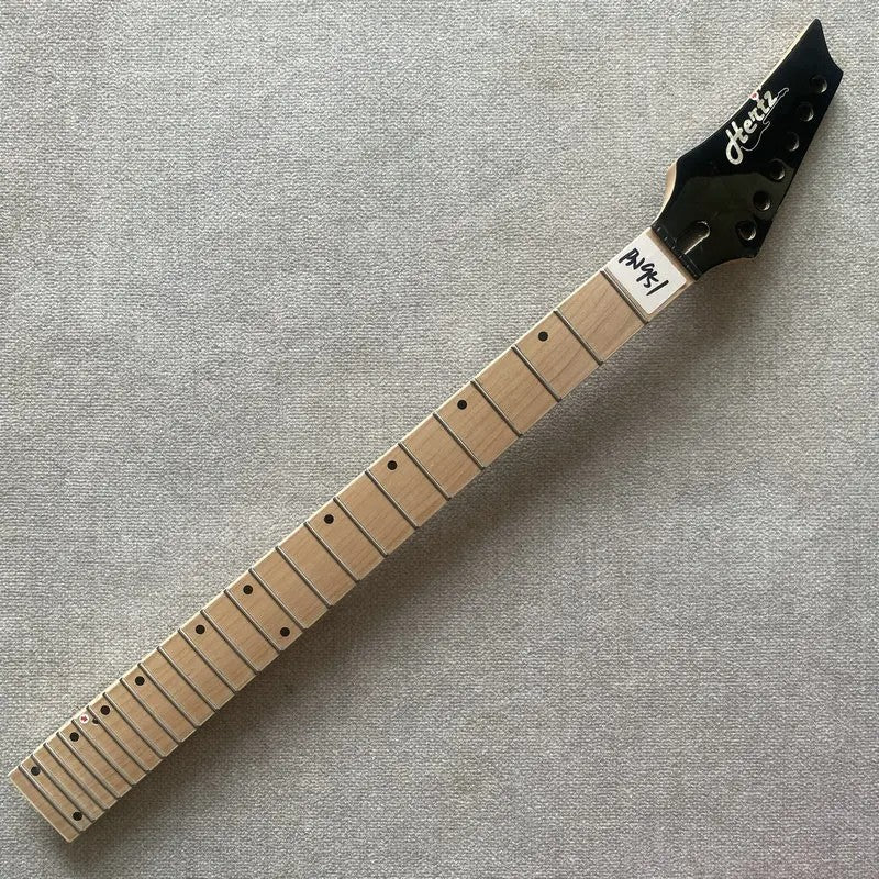 Reversed Headstock Guitar Neck, Maple Fingerboard 24 Frets