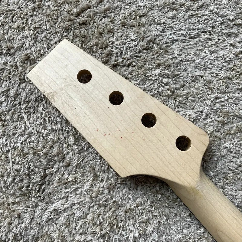 Alder Wood 4 String Bass Body with Maple Neck, Rosewood Fingerboard