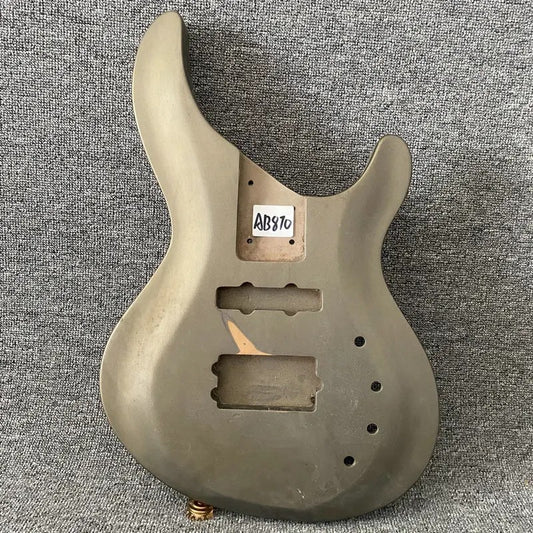 Solid Basswood Metallic Finish Bass Guitar Body