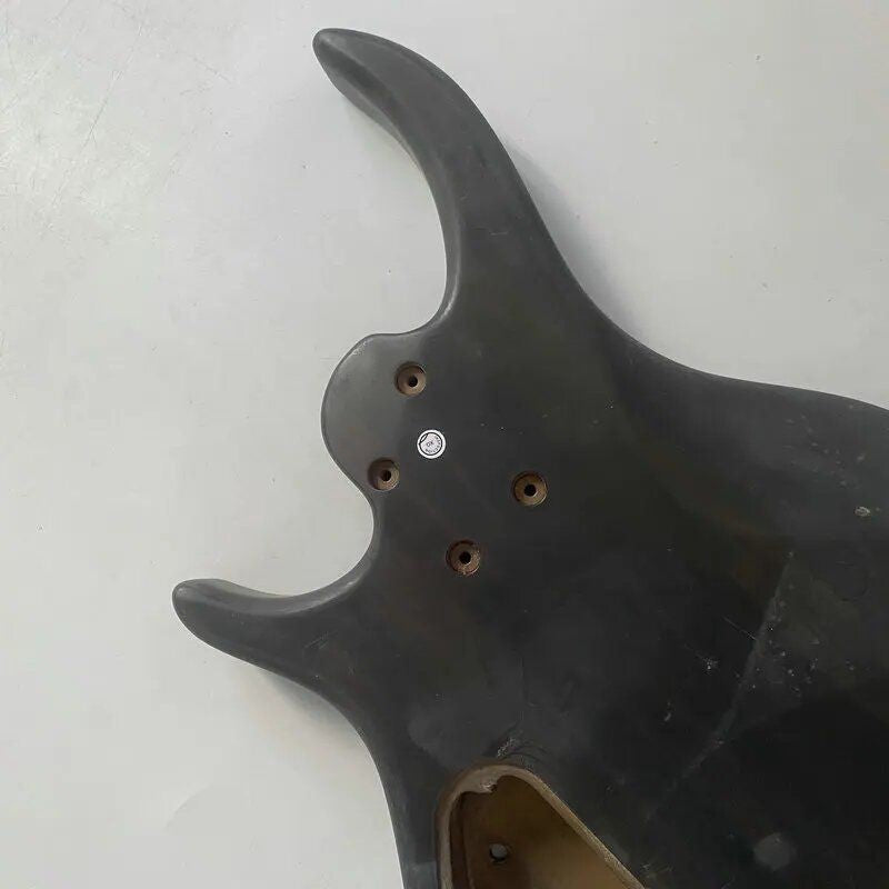Black Basswood Electric Bass DIY Project Body