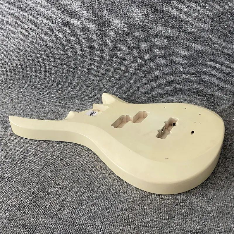 Cream White 4 String Bass Basswood Body