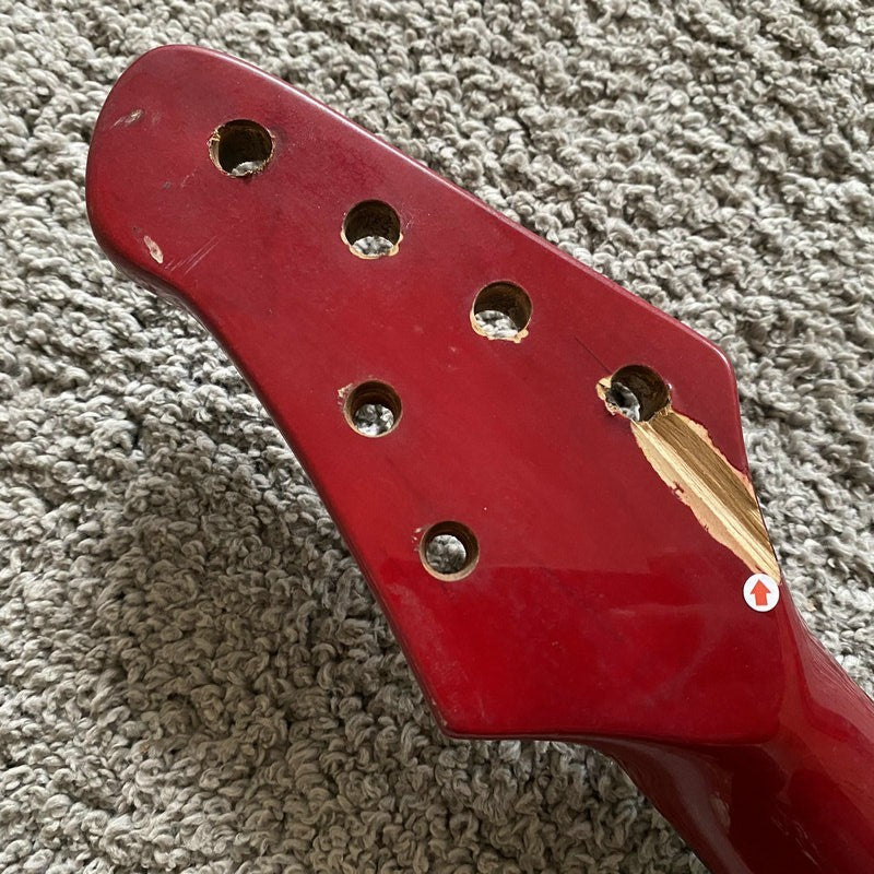 Red SSS Electric Guitar, Ash Wood Body, Maple Neck, Rosewood Fingerboa