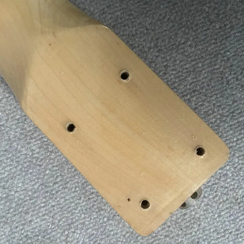 JSZ Mini Electric Guitar Maple Neck, 24 Frets Fingerboard Fretboard S