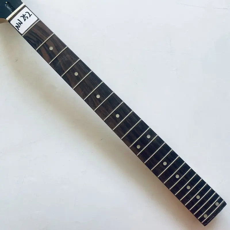 Black Electric Guitar DIY Project Maple Neck, Rosewood 24 Frets Finger