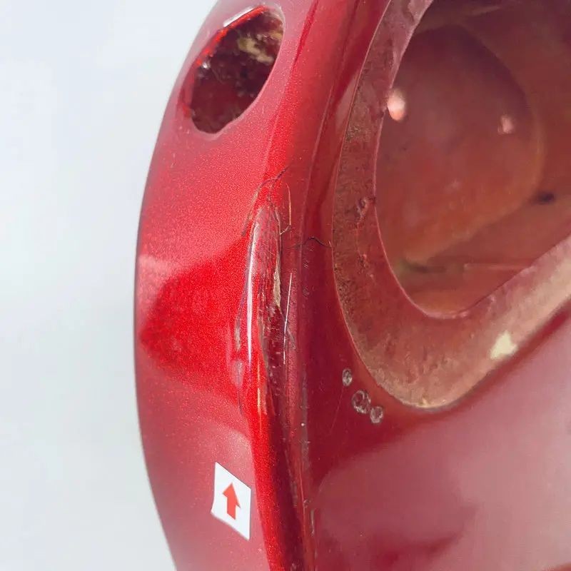 Metallic Red 4 String Bass Basswood Body DIY Project