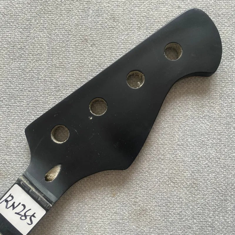 Black 4 String Bass Maple Neck, 20 Frets Rosewood Fingerboard Fit Jazz