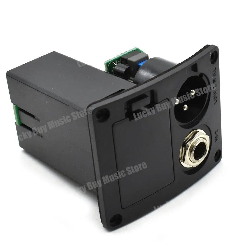 4 Band Acoustic Guitar Preamp Equalizer EQ Tuner Pickup