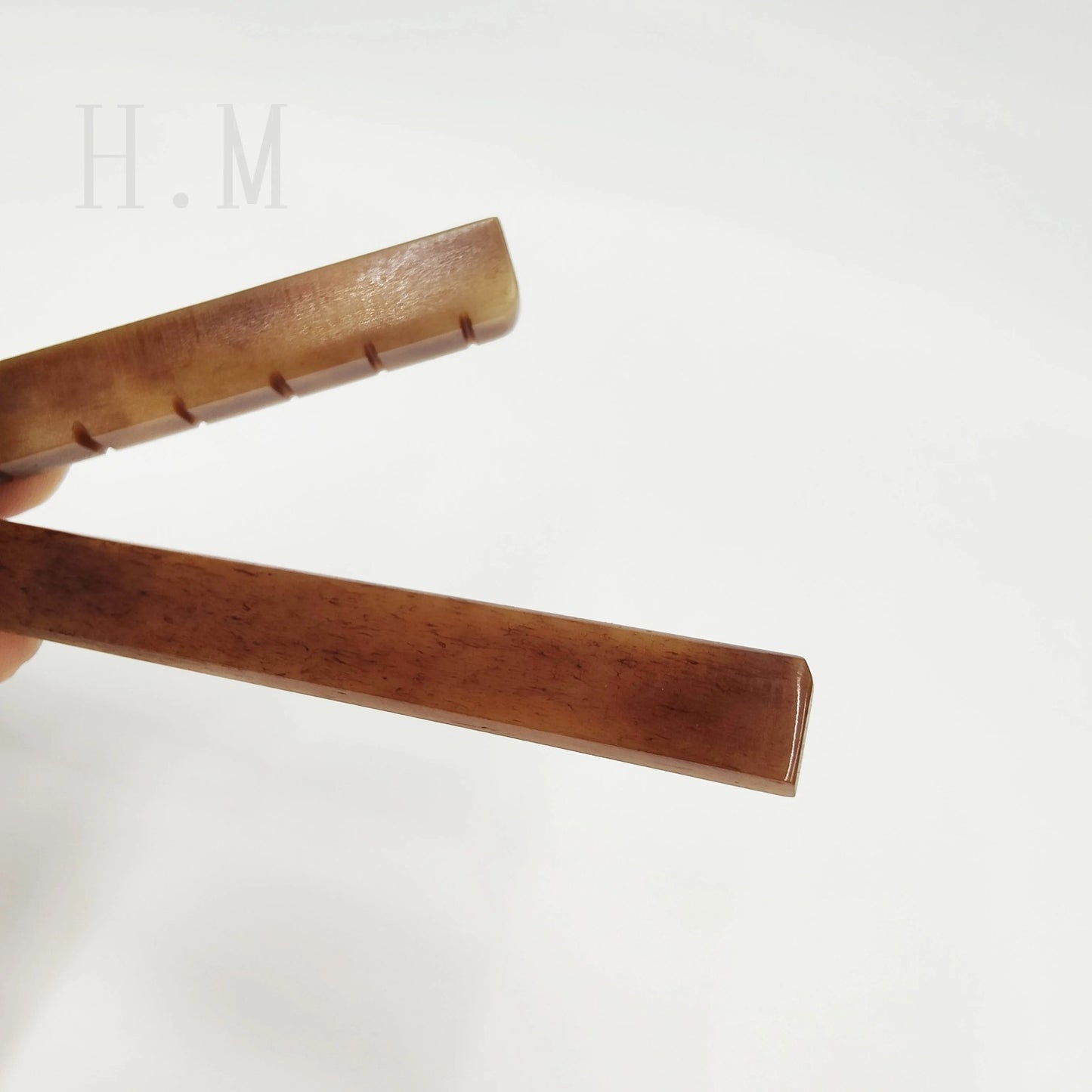 Camel Bone Acoustic Guitar Bridge Saddle and Nut Fit Jasmine, Washburn