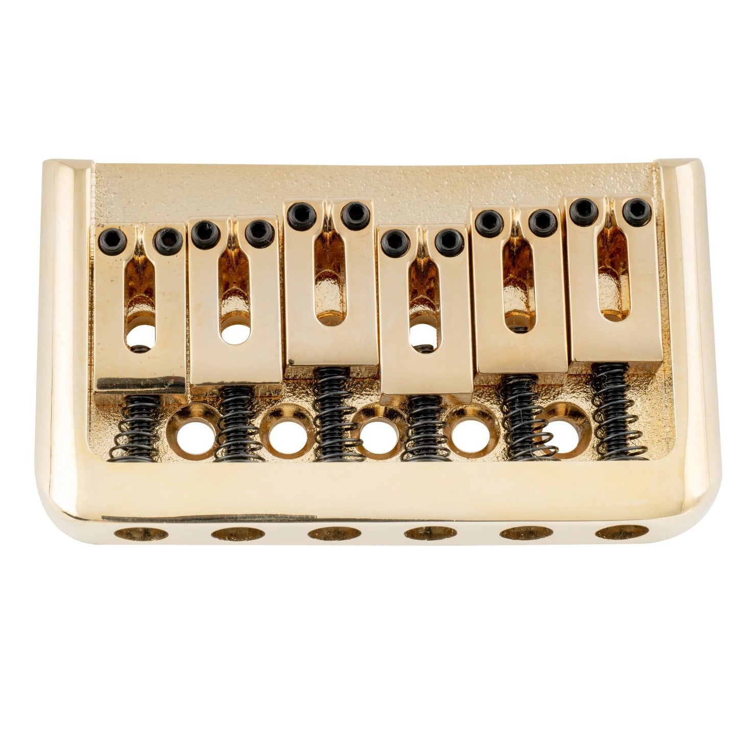 Fixed Hardtail Guitar Bridge System in Gold Fit Stratocaster Strat