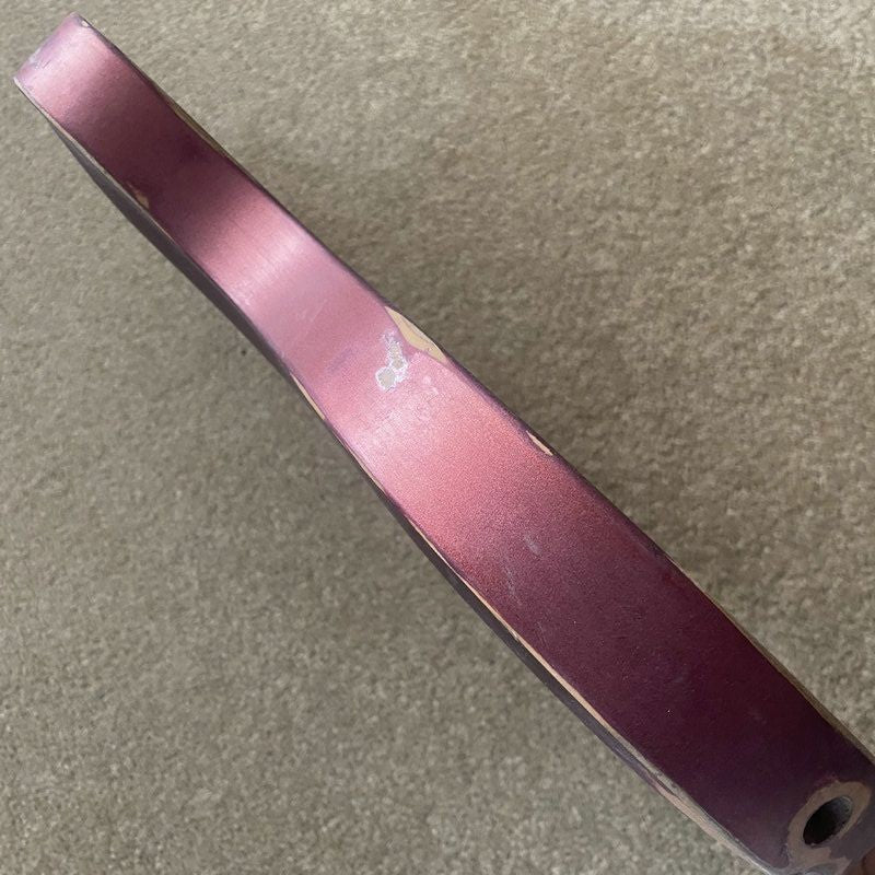 Red Basswood 4/5 String Electric Bass Body