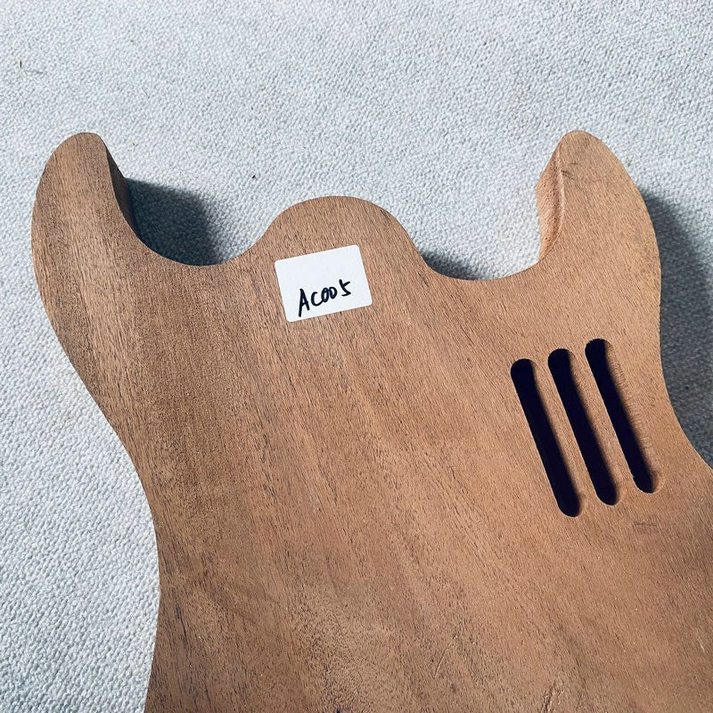 Mahogany Wood Guitar DIY Project Body