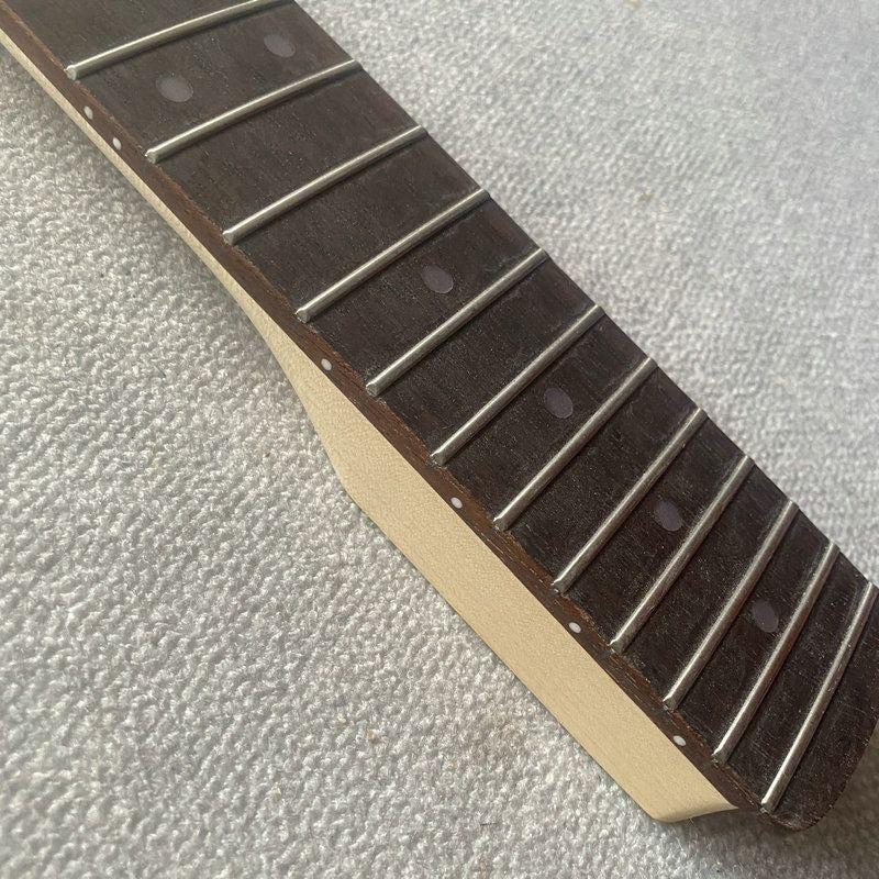Blue Maple Wood Guitar Neck, Rosewood Fingerboard 22 Frets