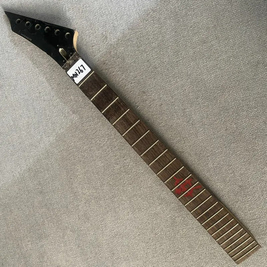 Reversed Headstock Electric Guitar Maple Wood Neck, Rosewood Fretboard