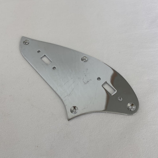 Chrome Guitar Control Plate Panel Fit Jaguar Guitars