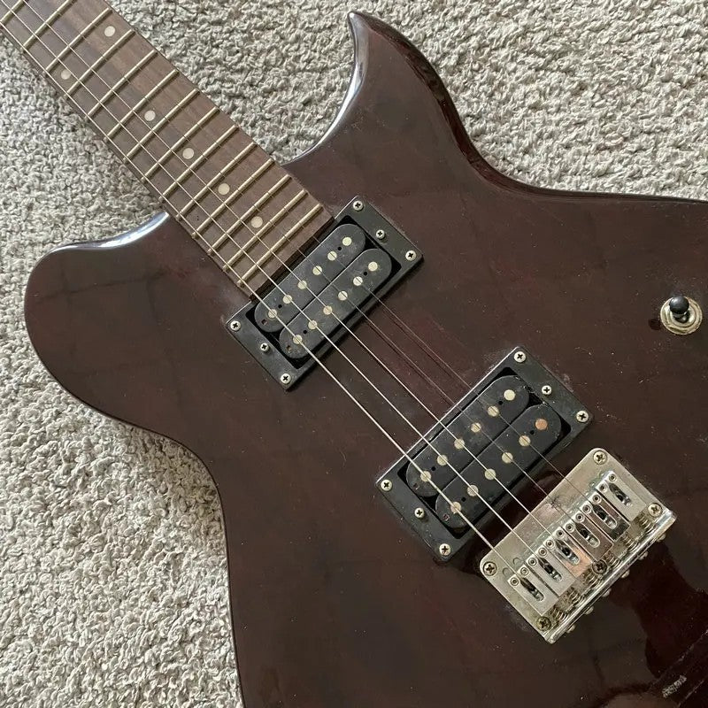 Washburn Brown Electric Guitar, Mahogany Body, Maple Neck, Rosewood Fi