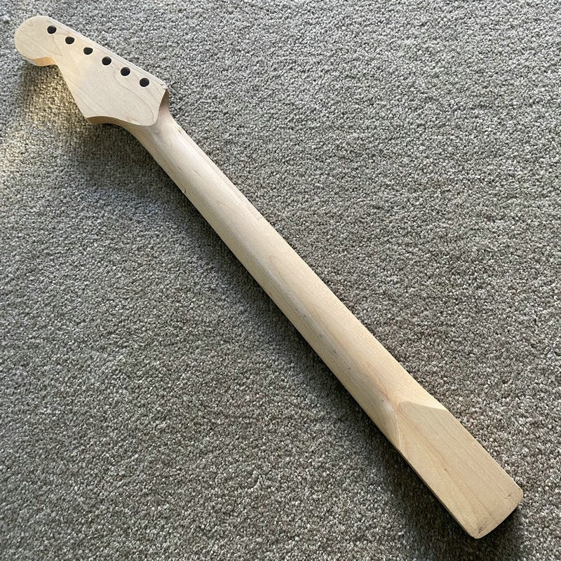 XO Blue Maple Wood Guitar Neck, Rosewood 22 Frets Fingerboard