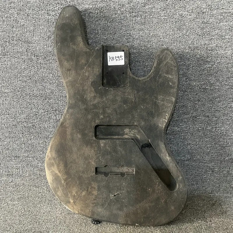 Black Basswood 4 String Bass Body Fit Jazz Bass