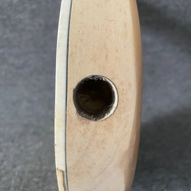 HH Basswood Guitar Body with Tiger Maple Top
