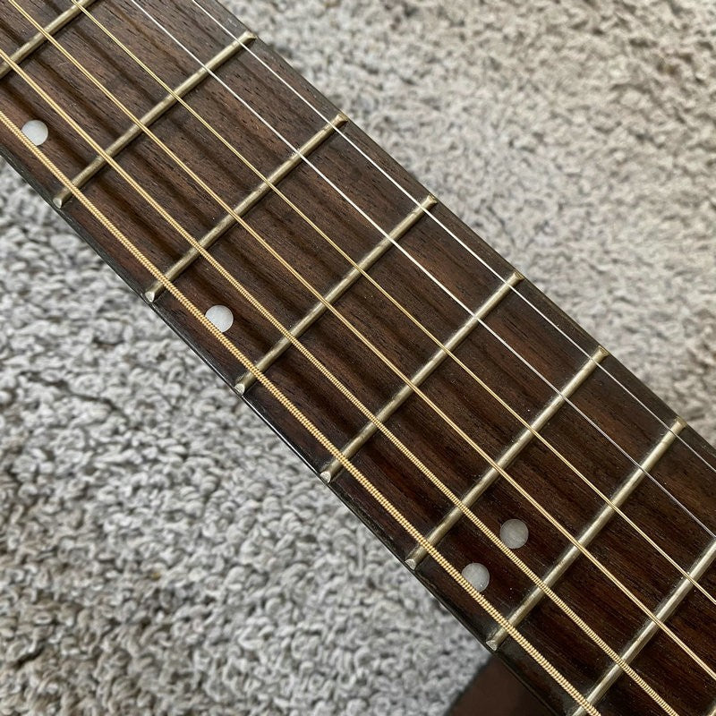 Luna Acoustic Guitar 41 Inch, Solid Spruce Top Body, Mahogany Neck