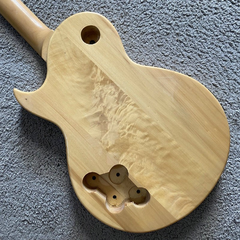 Single Cut Basswood Guitar Body with Maple Neck, Rosewood Fretboard Fi