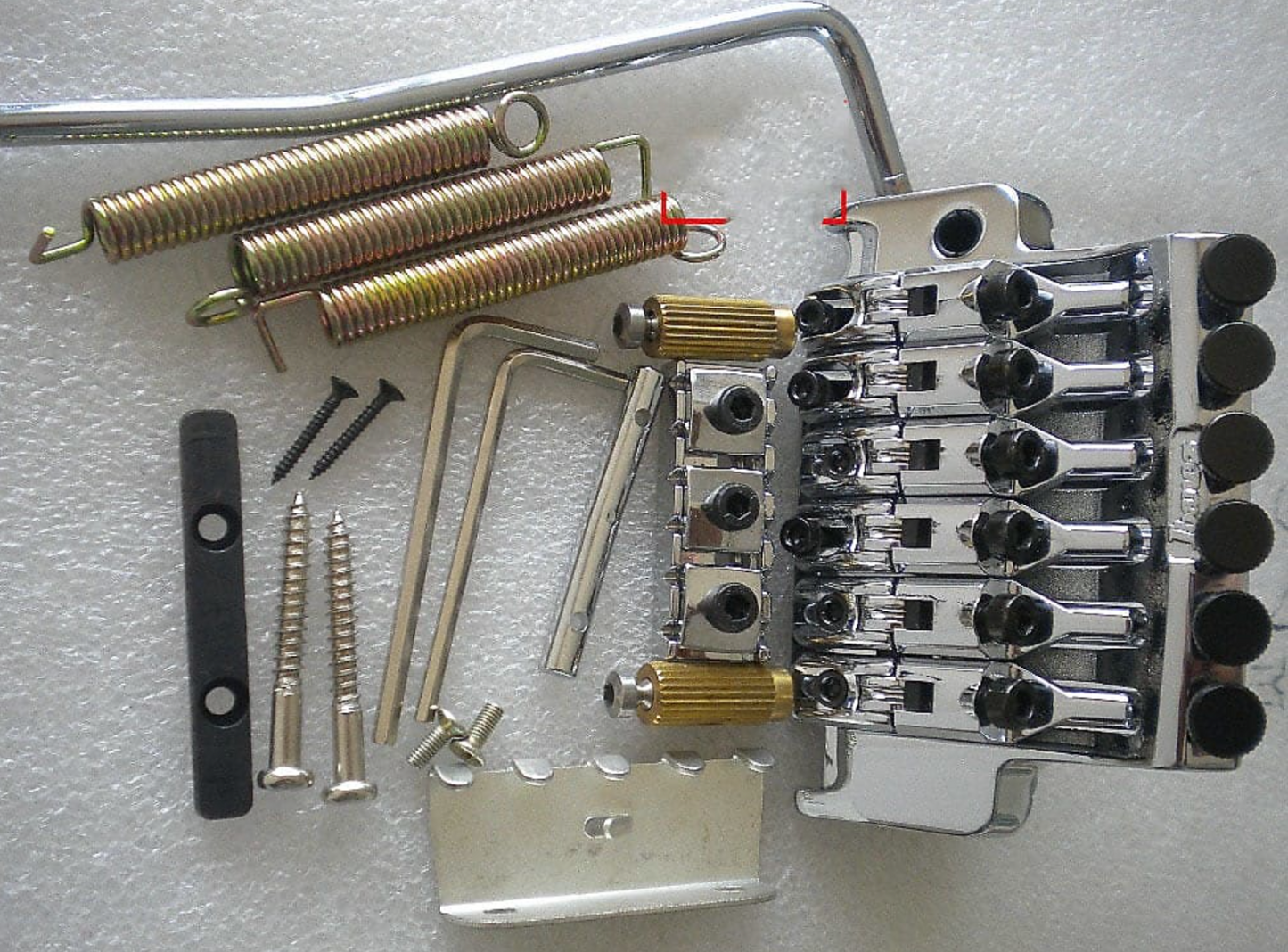 Ibanez Chrome Edge III Tremolo Bridge System Fit Ibanez RG Series