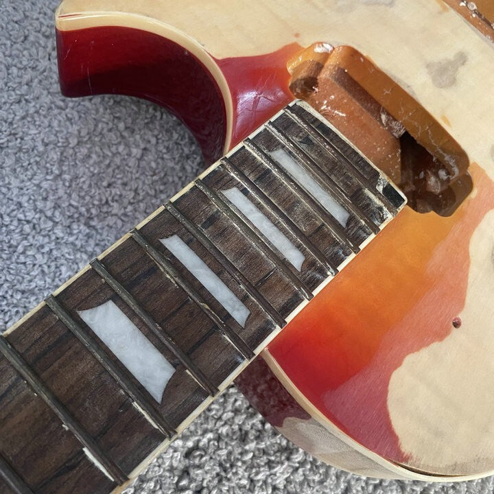 Harley Benton Guitar Single Cut Mahogany Body and Neck Fit LP Les Paul
