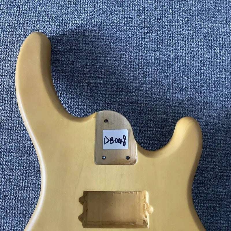 Solid Basswood 4 String Bass Guitar Body DIY Project