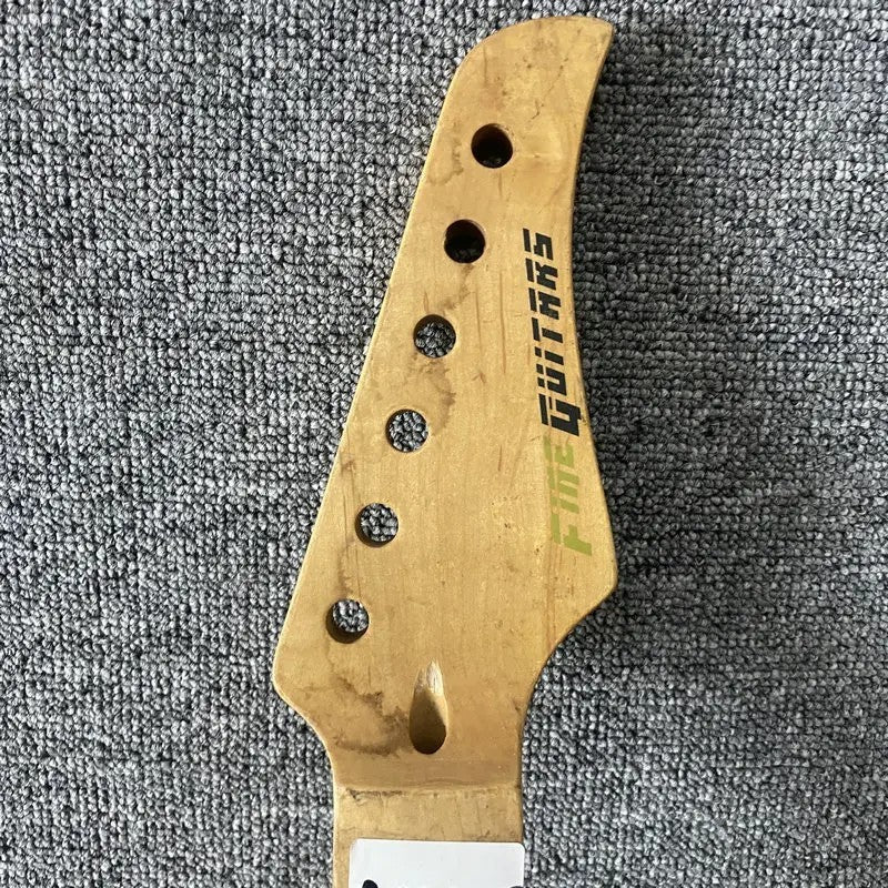 DIY Project Guitar Maple Wood Neck and Maple Fingerboard