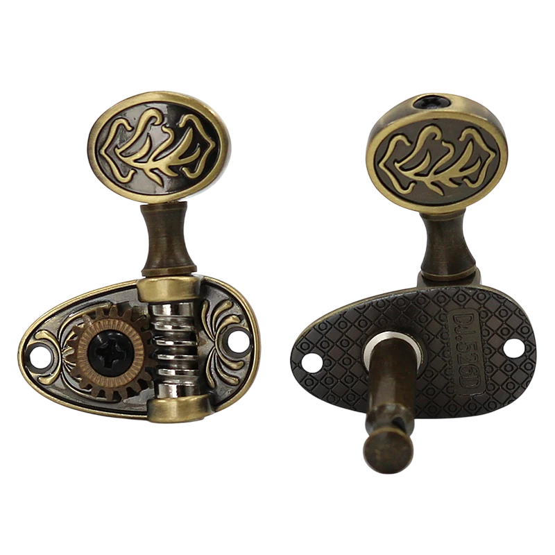 Vintage Bronze 3x3 Open Guitar Machine Heads Pegs Fit Epiphone,Washbur
