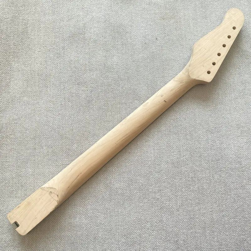 DIY Project Guitar Maple Neck, 22 Frets Fingerboard Rosewood Fretboard