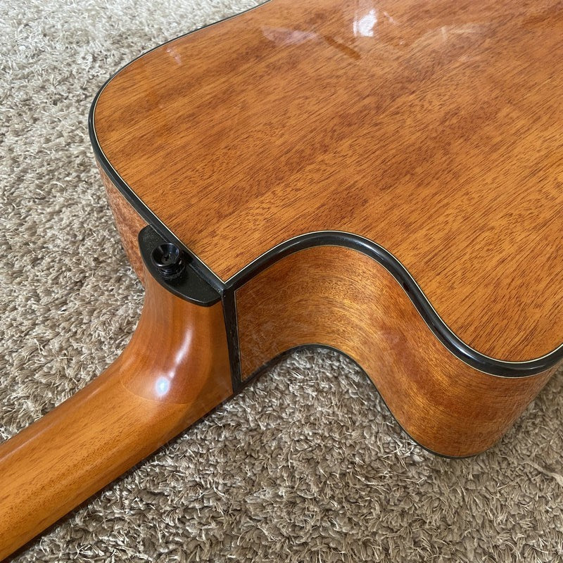 LAG 12 String Acoustic Electric Guitar, Mahogany Spruce Body, Rosewood