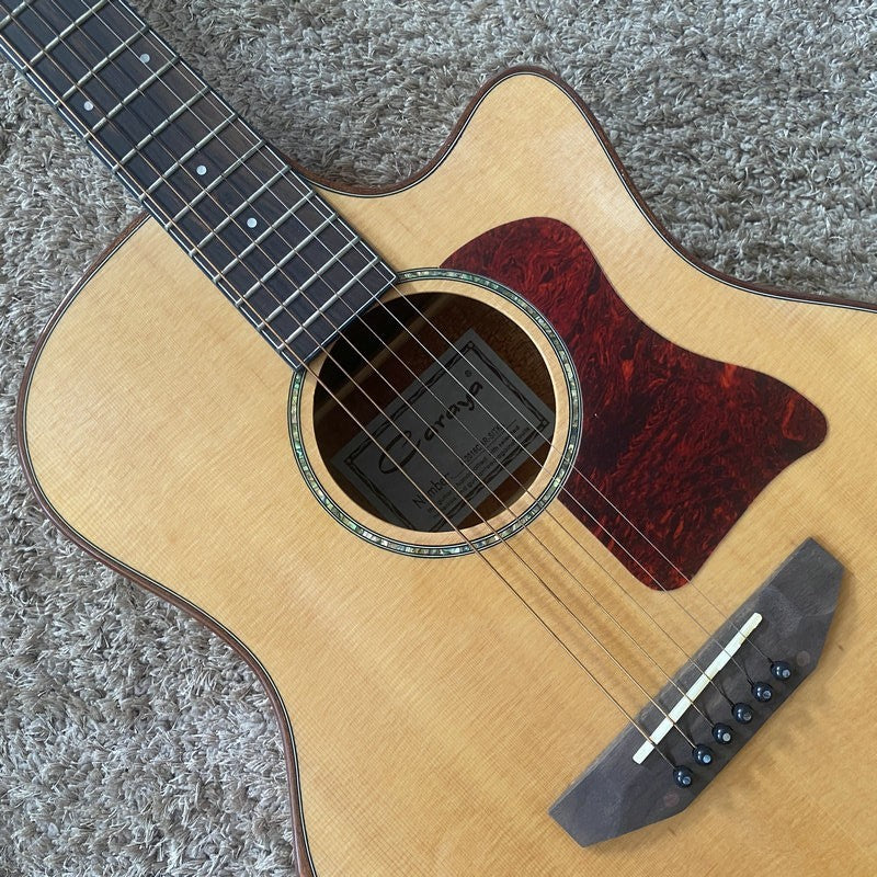 Caraya Gloria 41 Inch Acoustic Guitar, Spruce Top Body, Mahogany Neck,