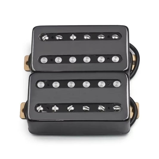 Black Brass Covers Guitar Humbucker Pickups Fit Ibanez,Epiphone,Cort,W