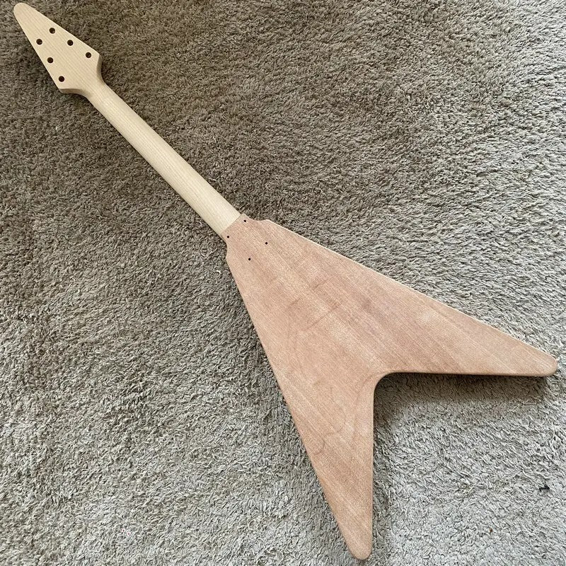 Guitar DIY Project, Mahogany Body, Maple Neck, Rosewood Fretboard Fit