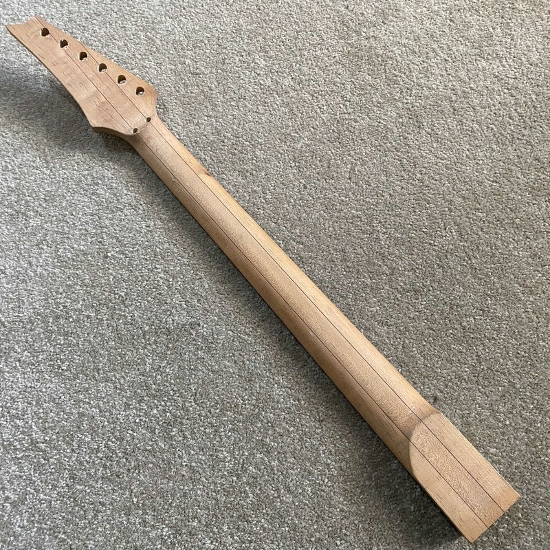 Maple Wood Electric Guitar Neck, Rosewood Fingerboard 24 Frets