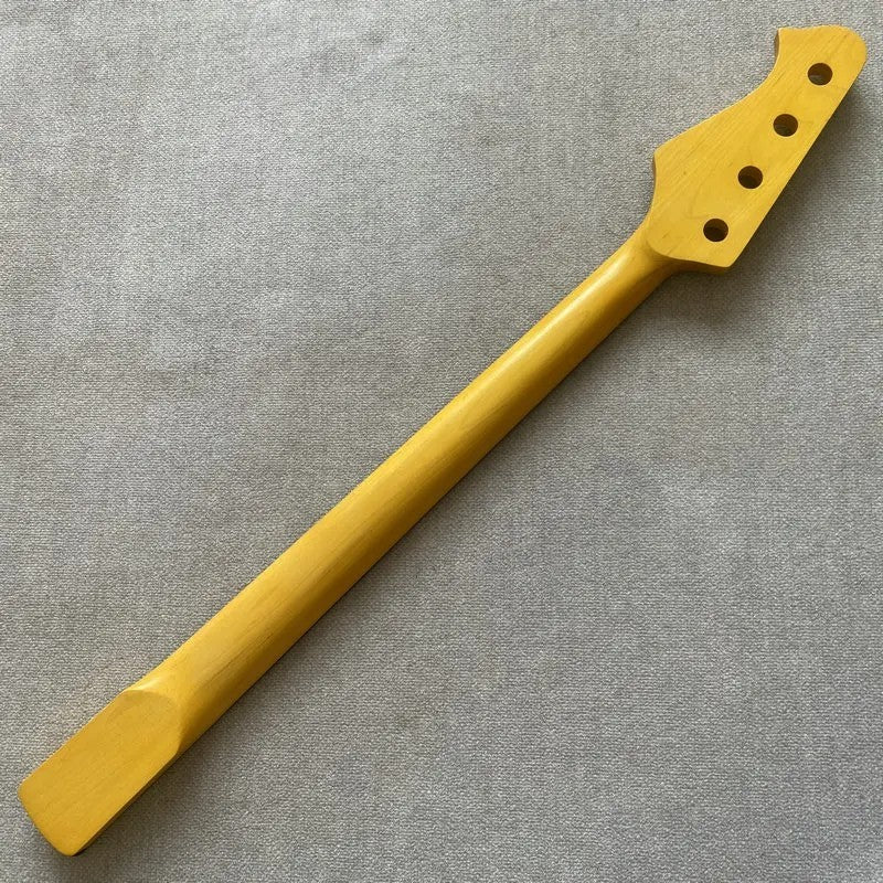 Yellow Sanchez 4 String Bass Maple Neck, Rosewood Fingerboard 20 Frets