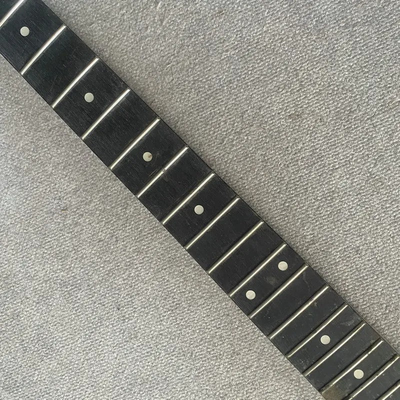 Black Maple Wood Electric Guitar Neck, Rosewood Fingerboard Fit Les Pa